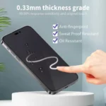 iPhone 17 Anti-Spy Privacy Tempered Glass Screen Protector (2 Pack) - Image 4