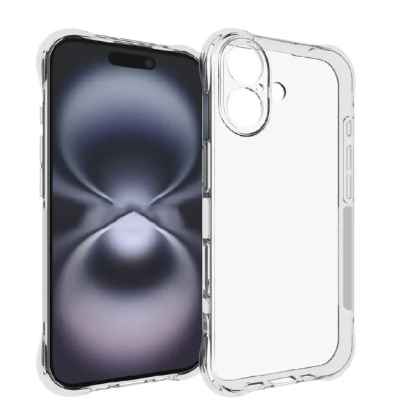iPhone 17 Crystal Clear Heavy Duty Transparent Shockproof Case – Protective Cover