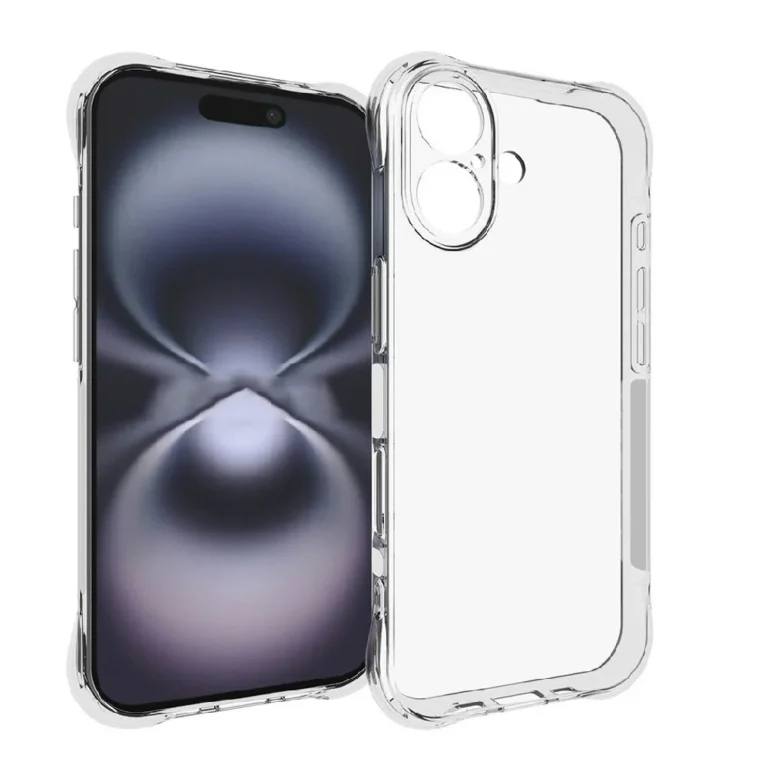 iPhone 17 Crystal Clear Heavy Duty Transparent Shockproof Case – Protective Cover
