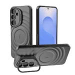 Samsung Galaxy S25 5G Black MagSafe Silicone Case