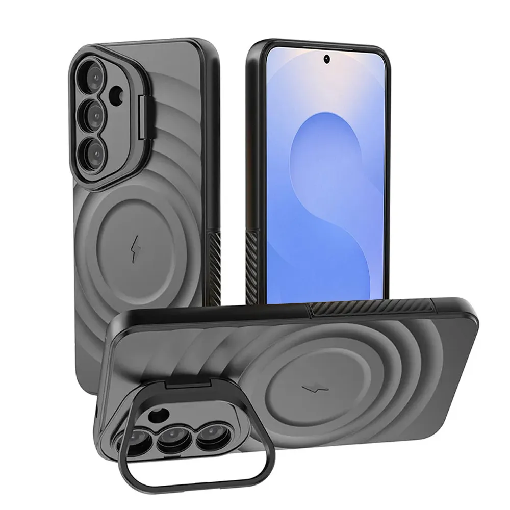 Samsung Galaxy S25 5G Black MagSafe Silicone Case