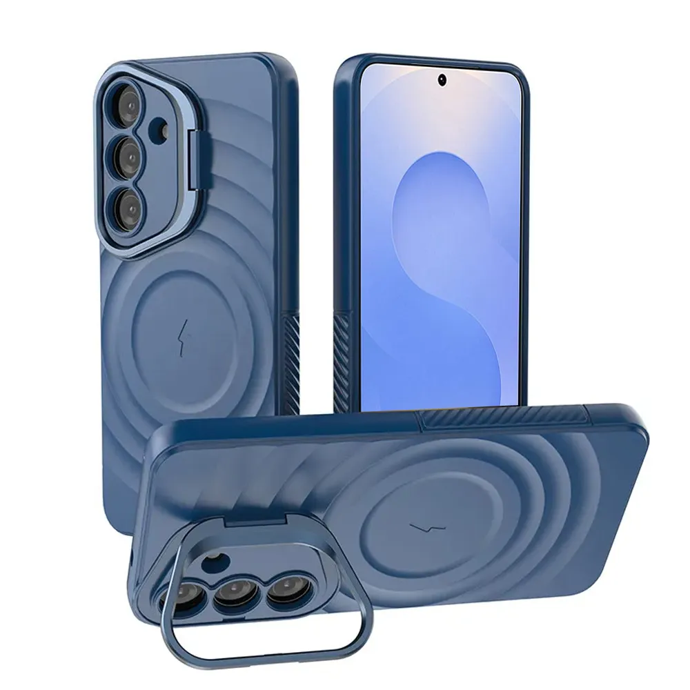 Samsung Galaxy S25 5G Blue MagSafe Silicone Case