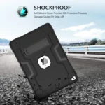 Apple iPad Pro 13 (2024) Navy Blue Hybrid Shockproof Case with Kickstand – Heavy Duty 3-in-1 Protective Cover - Image 4