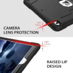 Apple iPad Pro 13 (2024) Rose Gold Hybrid Shockproof Case with Kickstand – Heavy Duty 3-in-1 Protective Cover - Image 6