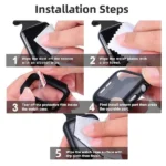 Apple Watch Hard Case with Built-In Screen Protector – 40/41/42/44/45mm iWatch Gel Protective Cover - Image 3