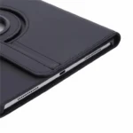 Apple iPad Pro 13 (2024) Black 360° Rotating Leather Case – Flip Stand Protective Cover - Image 2