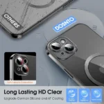 Apple iPhone 16 MagSafe Magnetic Shockproof Case – Black Clear Protective Cover - Image 2