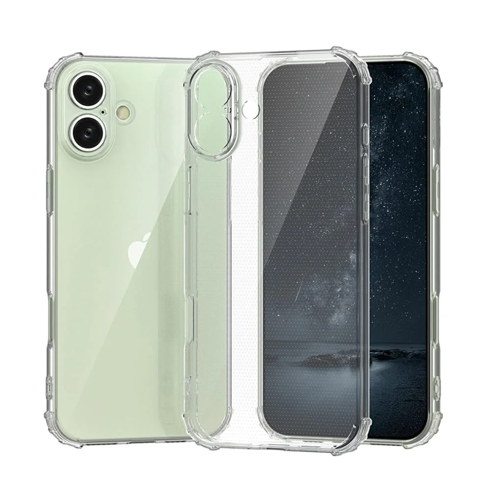 For-Apple-iPhone-16-Plus-Crystal-Clear-Heavy-Duty-Transparent-Shockproof-Case-Cover-1 Apple iPhone 16 Plus Crystal Clear Heavy Duty Shockproof Case – Transparent Cover - Image 1