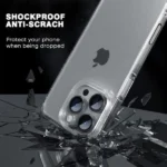 Apple iPhone 16 Crystal Clear Heavy Duty Shockproof Case – Transparent Cover - Image 4