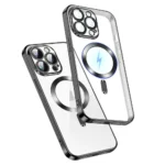 Apple iPhone 16 Pro MagSafe Magnetic Shockproof Case – Black Clear Cover