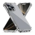 Apple iPhone 16 Pro Max Crystal Clear Heavy Duty Shockproof Case – Transparent Cover