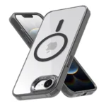 Apple iPhone 16e MagSafe Magnetic Shockproof Case – Black Clear Protective Cover