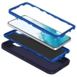 Samsung Galaxy S22 Heavy Duty Defender Rugged Case – Blue - Image 6