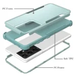 Samsung Galaxy S22 Ultra Adventure Rugged Case – Sky Blue - Image 5