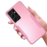 Samsung Galaxy S22 Ultra Adventure Rugged Case – Pink - Image 3