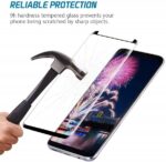 [2 Pack] Samsung Galaxy Note 8 Full Coverage Tempered Glass Screen Protector Film Guard (Black) - Image 4