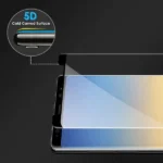 [2 Pack] Samsung Galaxy Note 8 Full Coverage Tempered Glass Screen Protector Film Guard (Black) - Image 5