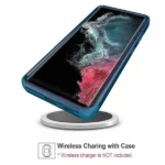Samsung Galaxy S22 Adventure Rugged Case – Blue - Image 5