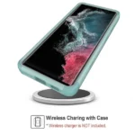 Samsung Galaxy S22 Ultra Adventure Rugged Case – Sky Blue - Image 3