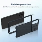 Nillkin Samsung Galaxy S23 Ultra CamShield Case – Black - Image 3