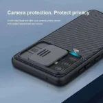 Nillkin Samsung Galaxy A53 5G CamShield Slim Protective Case with Slide Camera Cover – Black - Image 2