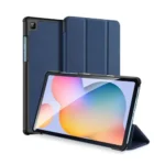 Samsung Galaxy Tab S6 Lite 10.4 SM-P610/P615 Blue Leather Magnetic Stand Case