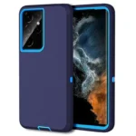 Samsung Galaxy S22 Ultra Defender Rugged Case – Blue