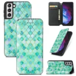 Samsung Galaxy S23 Plus RFID Leather Wallet Case – Emerald