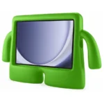Galaxy Tab A9 Plus Kids Case – Green Rugged Kickstand Cover