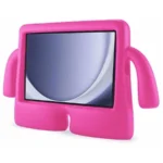 Galaxy Tab A9 Plus Kids Case – Pink Rugged Kickstand Cover