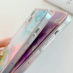 Samsung Galaxy S23 Ultra Marble Blue Slim Case - Image 4