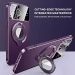 Apple iPhone 15 MagSafe Magnetic Rugged Shockproof Case – Heavy Duty Protective Cover Purple - Image 5