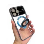 Apple iPhone 15 MagSafe Magnetic Rugged Shockproof Case – Heavy Duty Protective Cover Blue