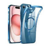 Apple iPhone 15 MagSafe HaloLock Shockproof Case – Blue