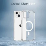 Apple iPhone 15 MagSafe Magnetic Case with HaloLock Shockproof Military Grade Clear Protective Cover - Image 2