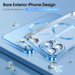 Apple iPhone 15 MagSafe HaloLock Shockproof Case – Gold - Image 2