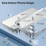 Apple iPhone 15 MagSafe HaloLock Shockproof Case – Light Blue - Image 5
