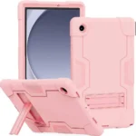 Tab A9 Plus Case – Rose Gold Hybrid Kickstand Cover