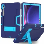 Samsung Galaxy Tab S9 11 Inch 3-in-1 Shockproof Kickstand Case – Navy Blue - Image 4