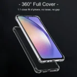 Samsung Galaxy A54 Clear Heavy Duty Transparent TPU Bumper Shockproof Case Cover - Image 4