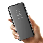 Note 9 Mirror Flip Case – Luxury PU Protective Cover