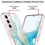 Samsung Galaxy S23 Plus Marble Blue Slim Case - Image 4