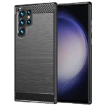 Samsung Galaxy S23 Ultra Carbon Fiber Rugged Case – Black