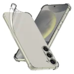 Samsung Galaxy S24 Clear Case Heavy Duty Transparent TPU Bumper Shockproof Case Cover