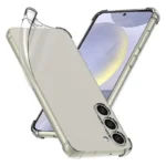 Samsung Galaxy S24 Plus Clear Case Heavy Duty Transparent TPU Bumper Shockproof Cover