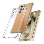Samsung Galaxy S24 Ultra Clear Case Heavy Duty Transparent TPU Bumper Shockproof Cover