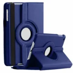 Tab A9 Plus Case – Navy Blue 360° Rotating Flip Stand