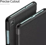 Tab A9 Plus Case – Navy Blue Magnetic Folio Stand Cover - Image 5