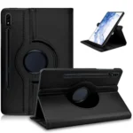 Samsung Galaxy Tab S6 Lite 10.4 SM-P610/P615 Black 360° Rotating Leather Case