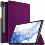 Samsung Galaxy Tab S8 11″ 2022 Purple Leather Magnetic Stand Shockproof Case